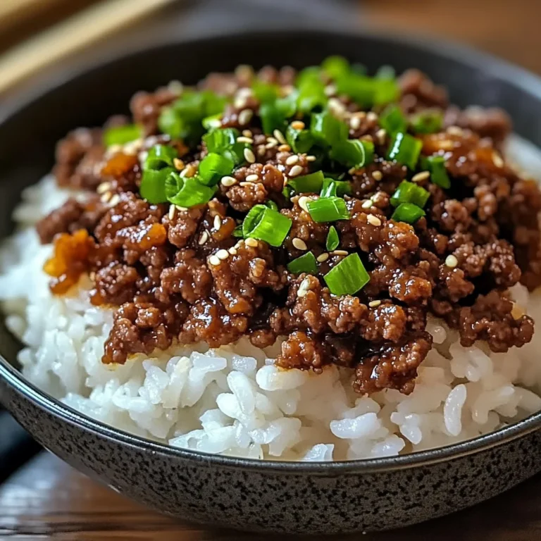 Boeuf Haché Coréen