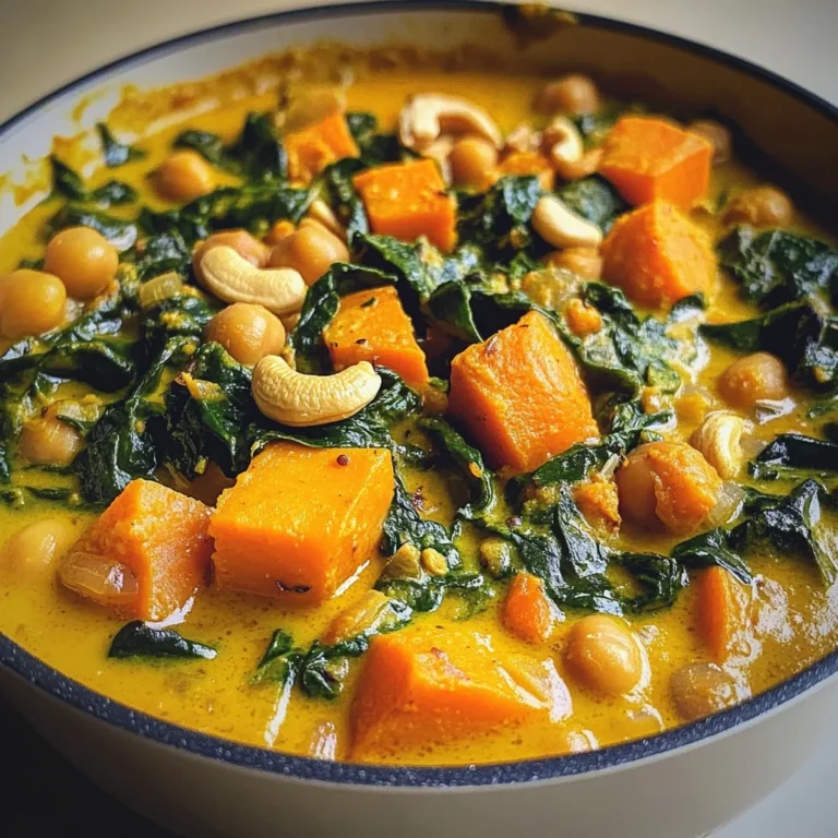 Curry végétarien coloré et nutritif