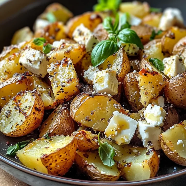 Délicieuses pommes de terre rôties