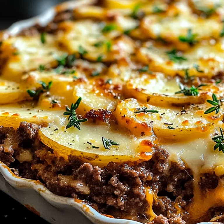 Gratin réconfortant et savoureux