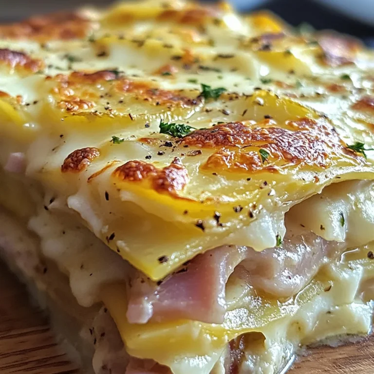 Lasagnes de Pommes de Terre Gourmandes