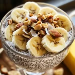 Pudding chia banane healthy