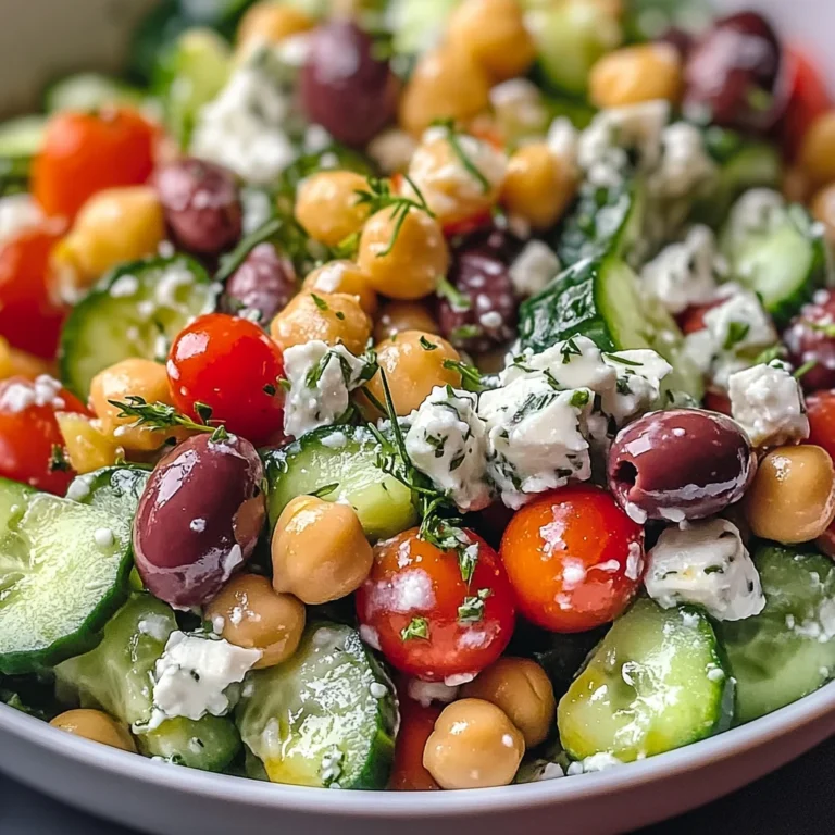 Salade Méditerranéenne Fraîche