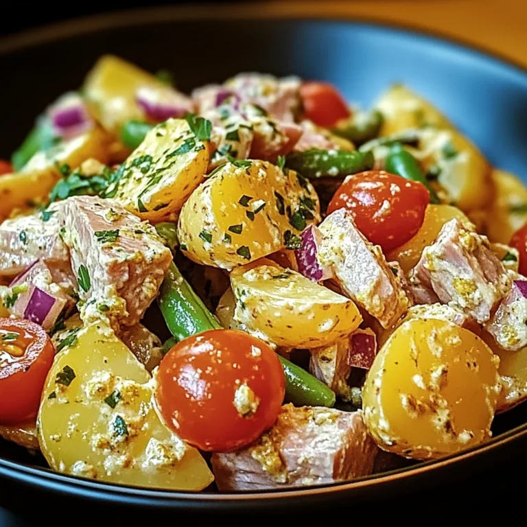 Salade de Pommes de Terre au Thon