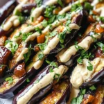 Aubergines rôties méditerranéennes