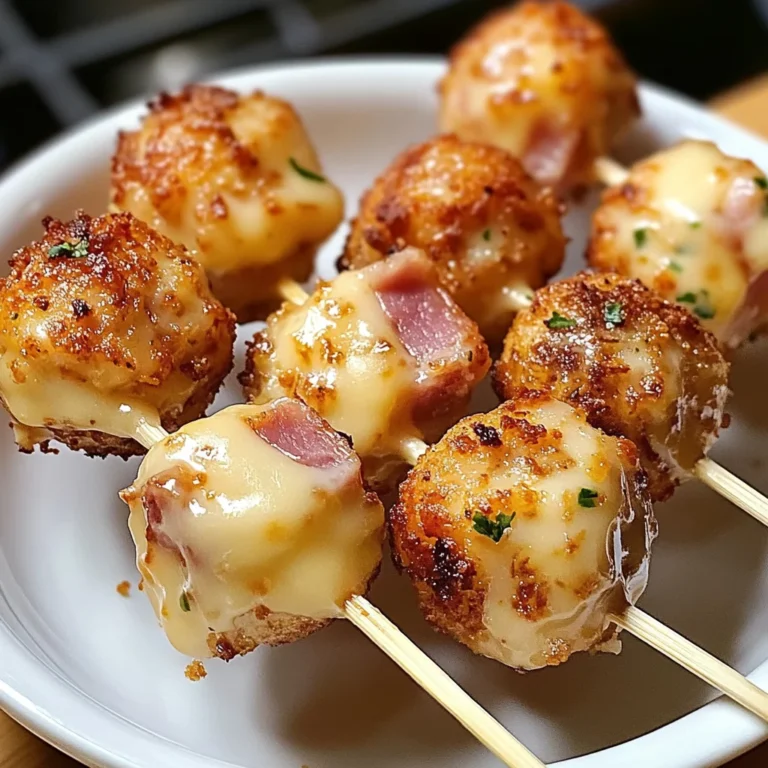 Cake pops salés jambon de poulet fromage