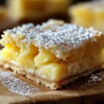 Carrés d'ananas croustillants