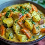 Colombo de Légumes Végétalien