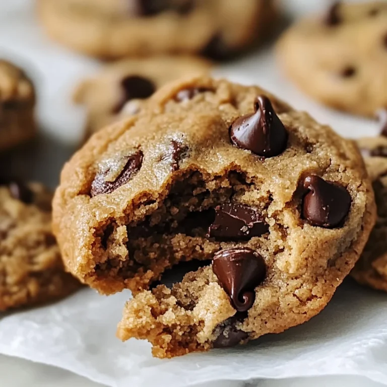 Cookies santé aux pois chiches