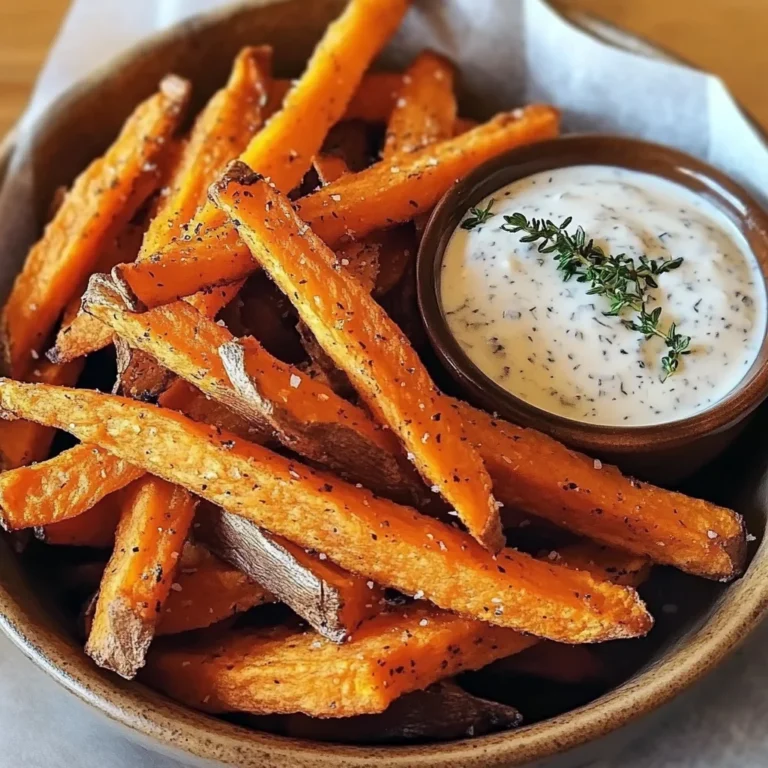 Frites légères et croustillantes