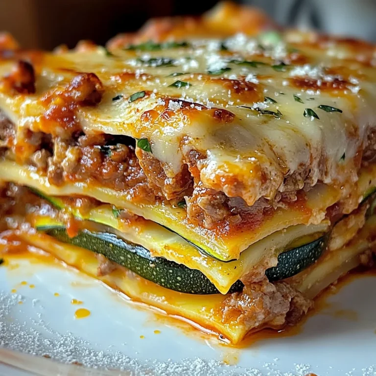 Lasagnes courgettes chair à saucisse