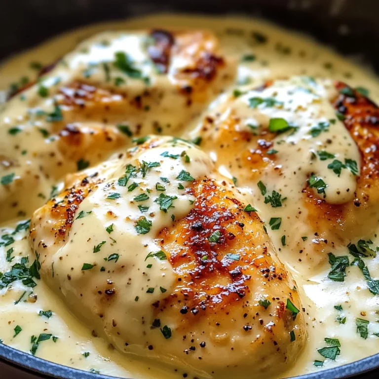 Poulet au fromage à la crème