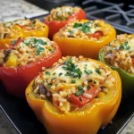 Repas coloré et savoureux