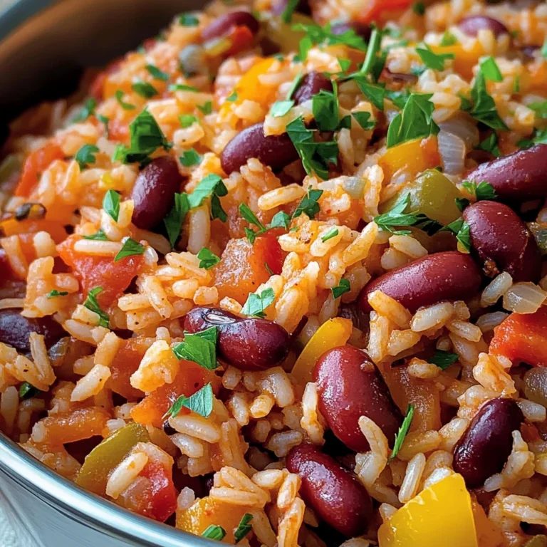 Riz Cajun aux Haricots Rouges