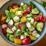 Salade d'été légère et fraîche