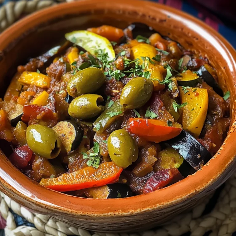 Tajine Végétarien Coloré