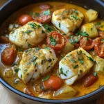 Tajine de lotte au safran