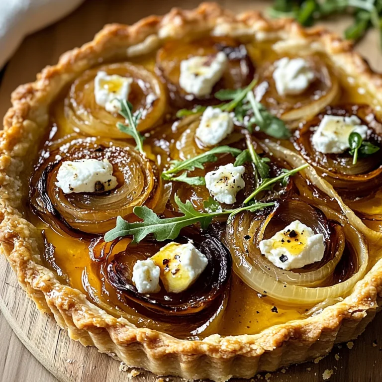 Tarte Gourmande aux Oignons